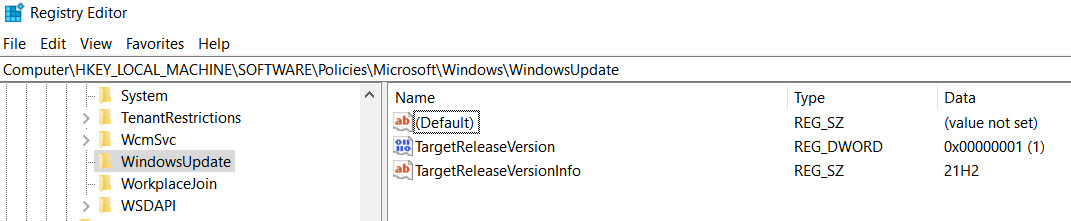 Come bloccare l'aggiornamento a Windows 11
