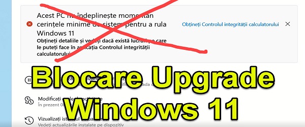 Cum blochezi upgrade-ul la Windows 11