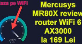 Cenovo dostupný WiFi 80 router Mercusys MR6X