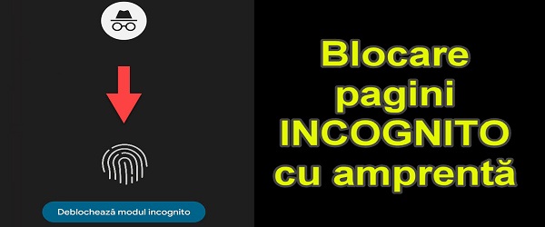 Защита на пръстови отпечатъци на инкогнито страници
