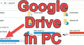 Google Drive-partition i Windows Explorer-webbplatsen