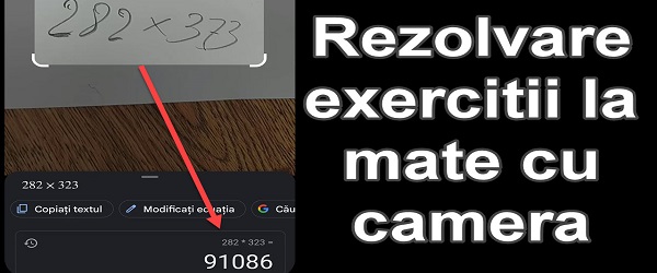 Solve calculations visually with Google Lens