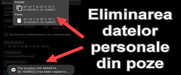 Fjernelse af personlige data fra billeder - EXIF ​​afslører for meget
