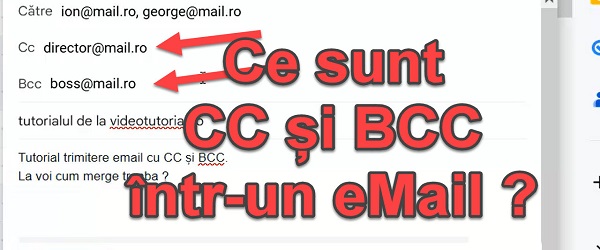 Use CC and BCC in Email