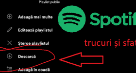 Trucuri și sfaturi Spotify