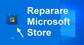 Reparare Microsoft Store când nu pornește