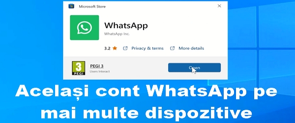 Stejný účet WhatsApp na více zařízeních