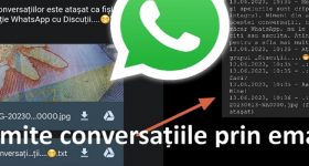 Kaip siųsti Whatsapp pokalbius el. paštu
