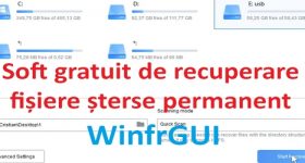 WinfrGUI permanently deleted file recovery software