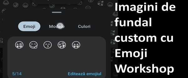 Emoji Workshop na akomkoľvek systéme Android 13