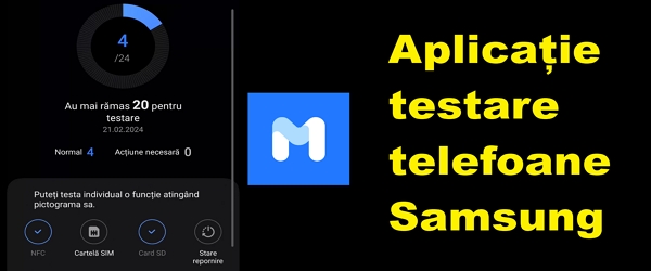 Приложение для проверки работоспособности телефонов Samsung