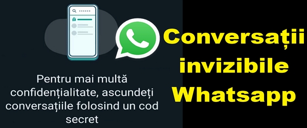 Whatsappの会話を非表示にする方法