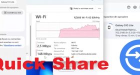 Quick Share transfer fișiere Android Windows