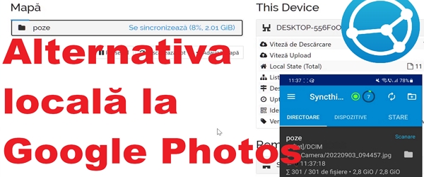 Syncthing alternativa locală la stocarea cloud