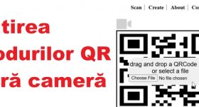 Cum citim codurile QR fără cameră