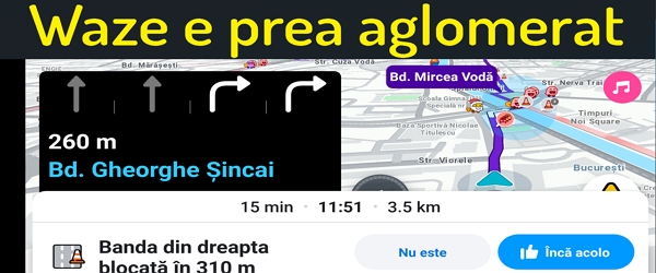 Oprire alerte Waze pentru navigare clară