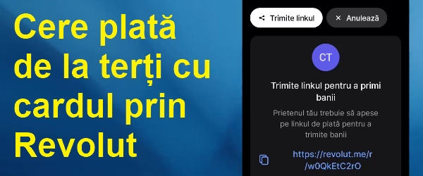 Fordern Sie eine Zahlung von der Karte auf Revolut an