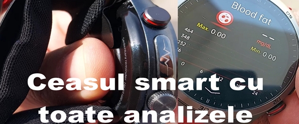 Умные часы с измерением артериального давления, ЭКГ, уровня сахара в крови и уровня жира