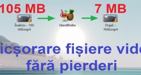 Reducción de archivos de vídeo sin pérdida HandBrake