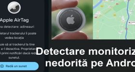 Upozorenja o otkrivanju neželjenog praćenja na Androidu