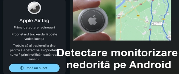Alertas de detección de monitoreo no deseado de Android