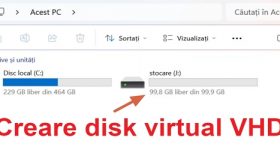 Kako napraviti virtualni VHD disk