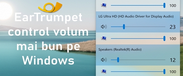 EarTrumpet улучшает управление громкостью в Windows