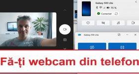 Verwenden Ihres Telefons als Webcam