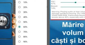 Erhöhen der Kopfhörer- und Lautsprecherlautstärke auf Android
