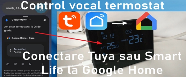 Регулировка температуры котла с помощью голосовых команд — подключение Tuya или Smart Life к Google Home