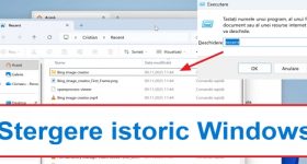 Brisanje povijesti nedavno otvorenih datoteka u sustavu Windows
