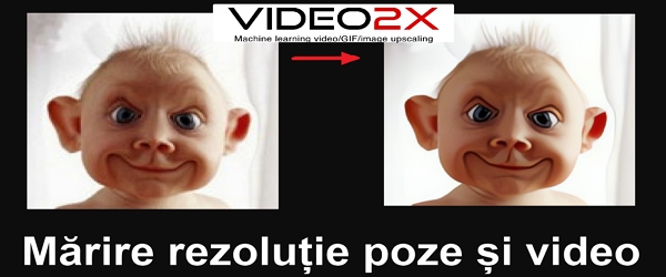 Video2X aplikacija za povećanje rezolucije fotografija i videa